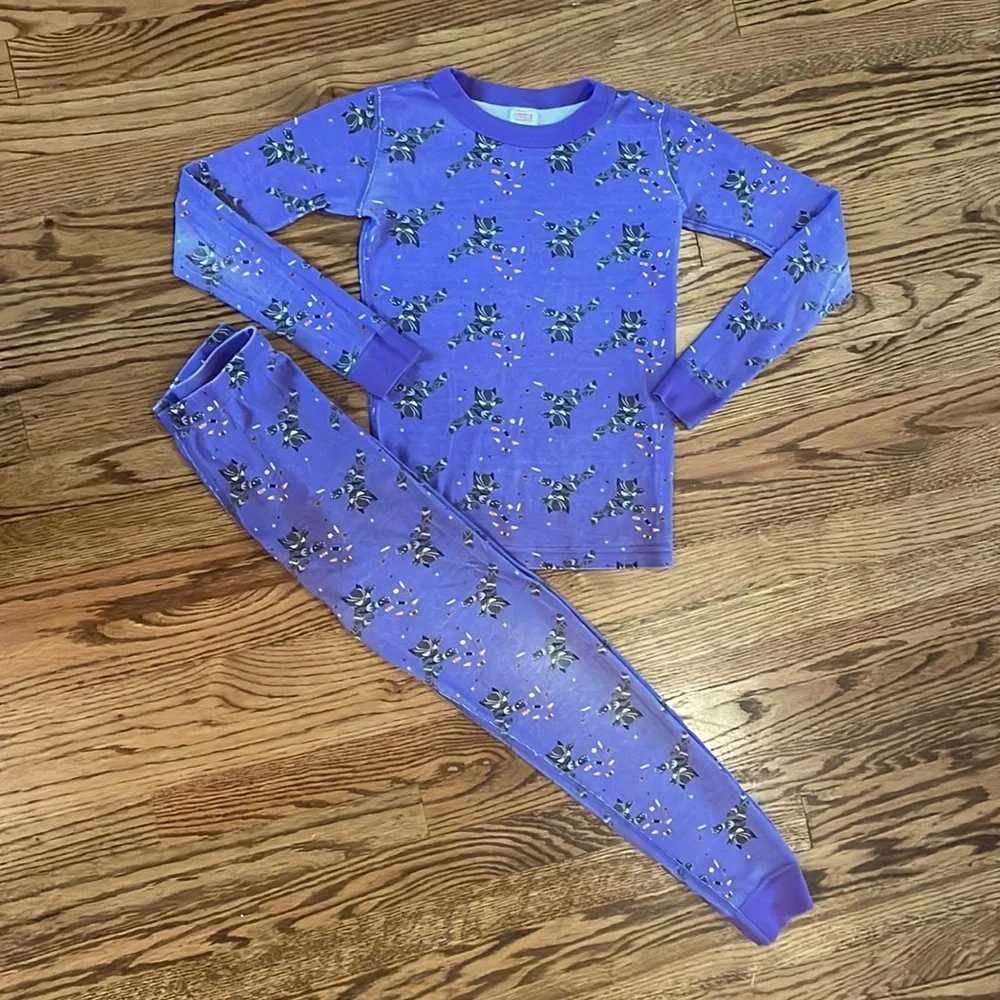 Hanna Andersson Black Panther 🍬 PJ size 10